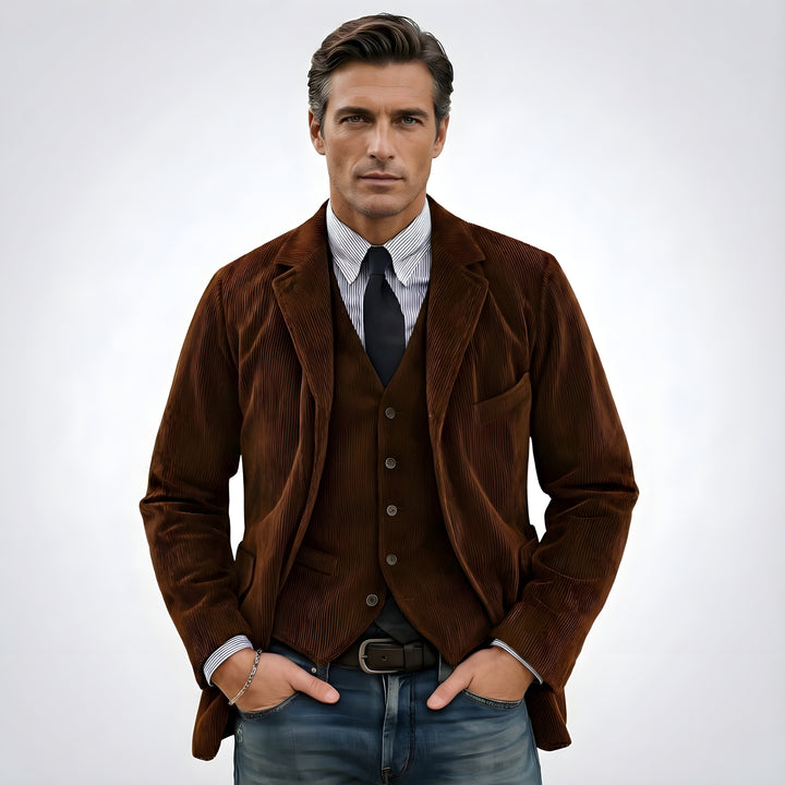Alessandro™ | Completo 2 pezzi: Blazer e Gilet