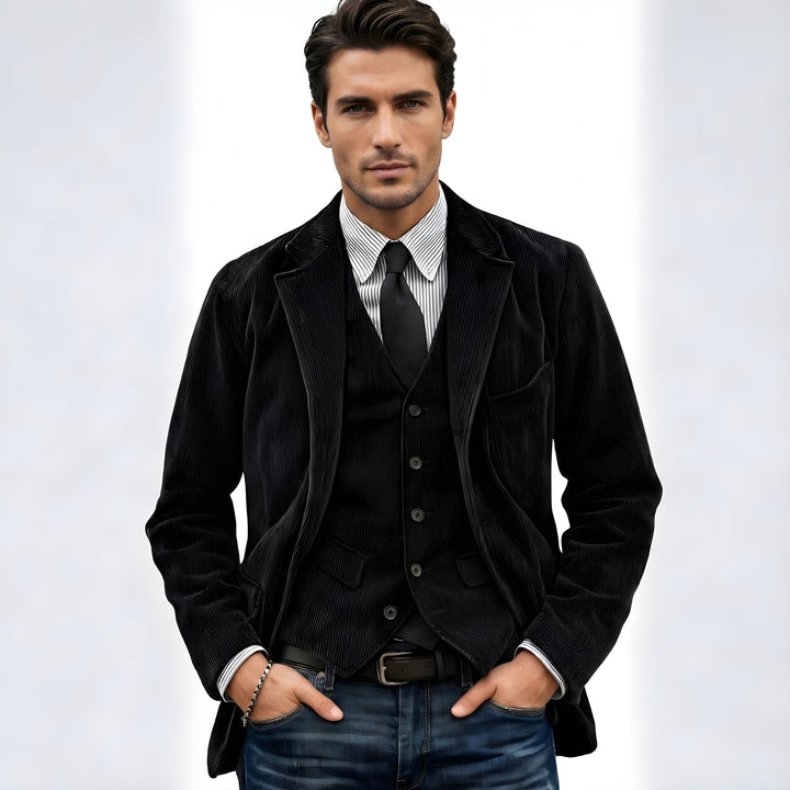 Alessandro™ | Completo 2 pezzi: Blazer e Gilet