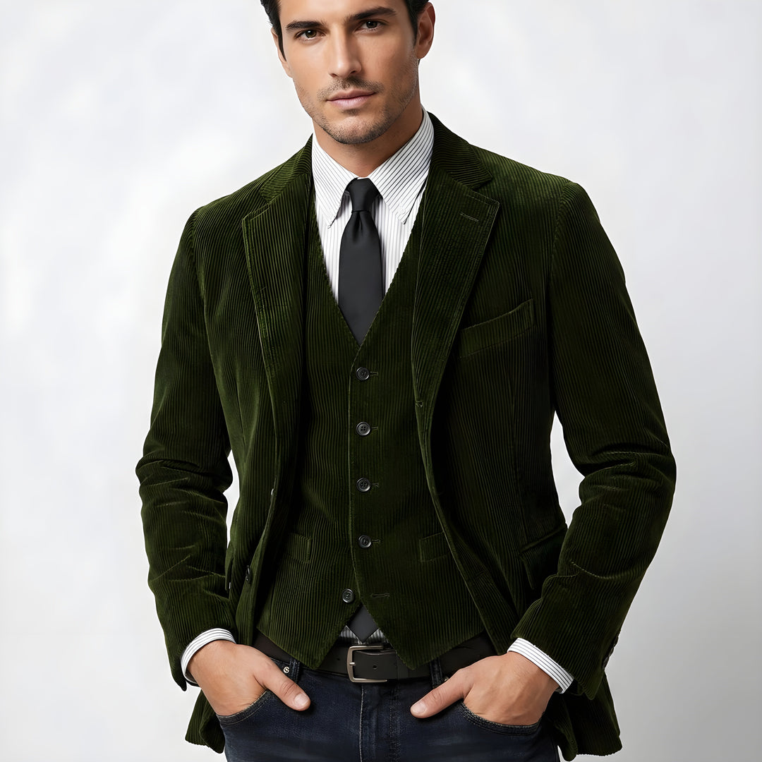 Alessandro™ | Completo 2 pezzi: Blazer e Gilet