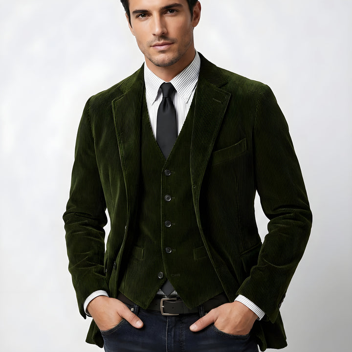 Alessandro™ | Completo 2 pezzi: Blazer e Gilet