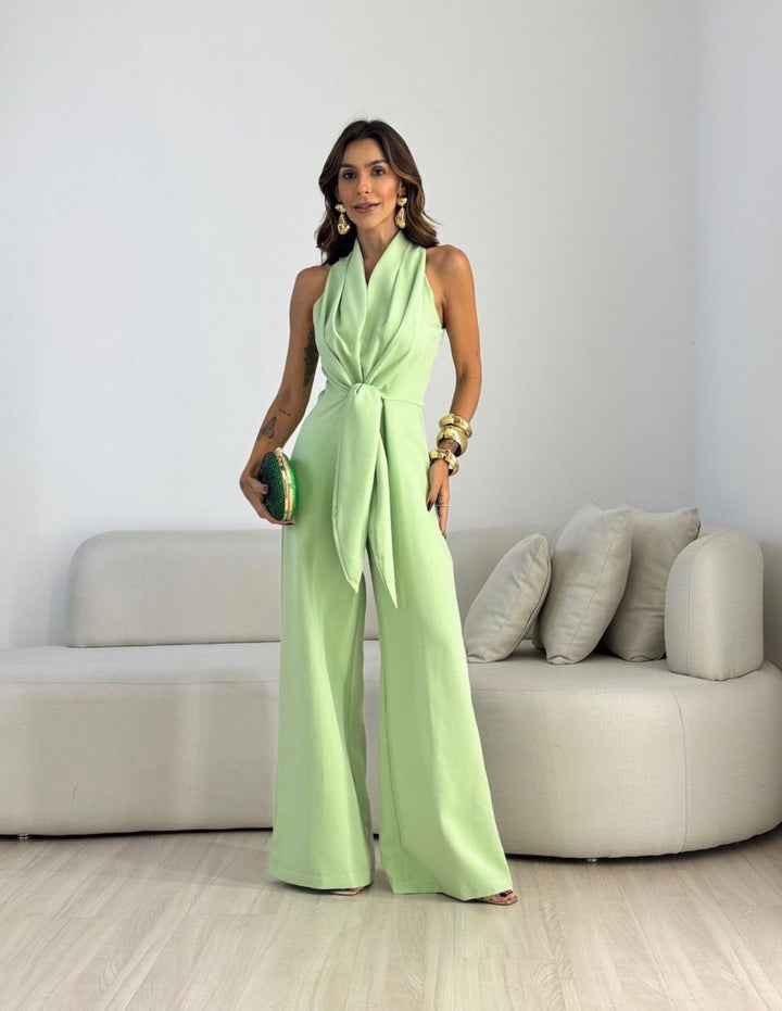 Amara™ | Tuta Elegante con Scollo a V
