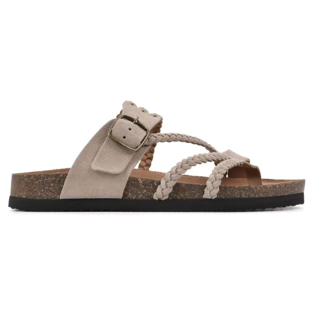 Isabella™ | Sandali Intrecciati Anatomici in Sughero