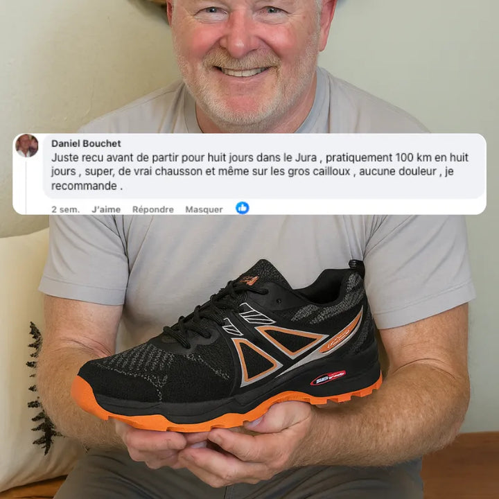 AndaturaPro - Scarpe da trekking unisex con comfort ortopedico