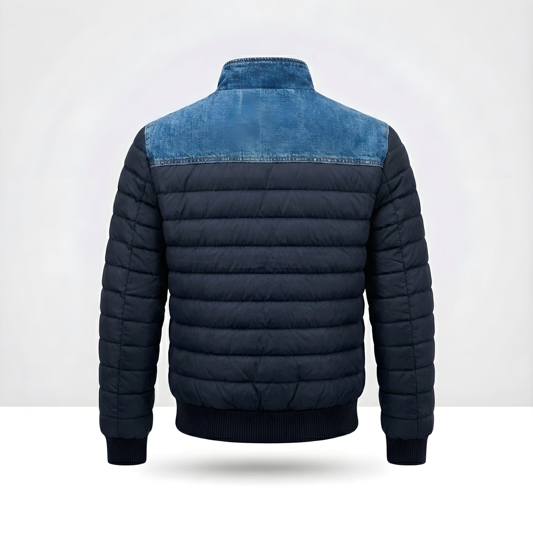 Bruno™ | Giacca Invernale Imbottita in Denim