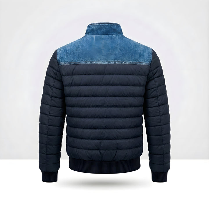 Bruno™ | Giacca Invernale Imbottita in Denim