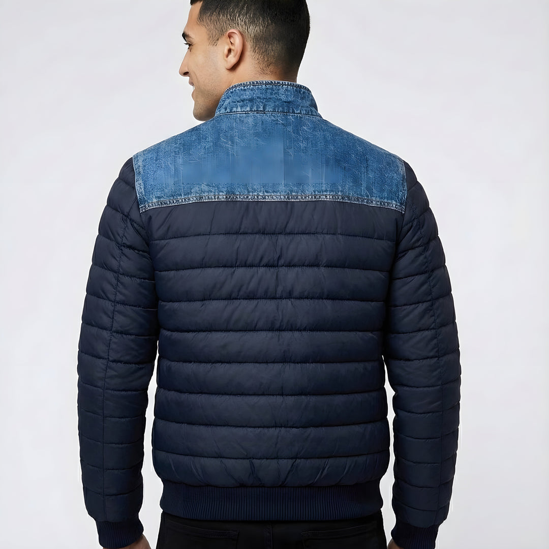 Bruno™ | Giacca Invernale Imbottita in Denim