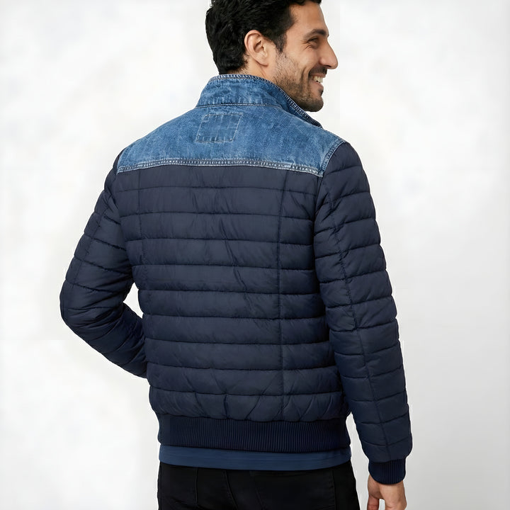 Bruno™ | Giacca Invernale Imbottita in Denim