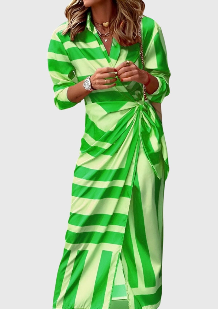 AURORA - Elegante vestito stampato