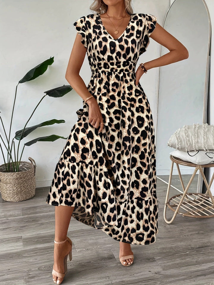 Candela™ | Maxi Abito Baroque con Scollo a V