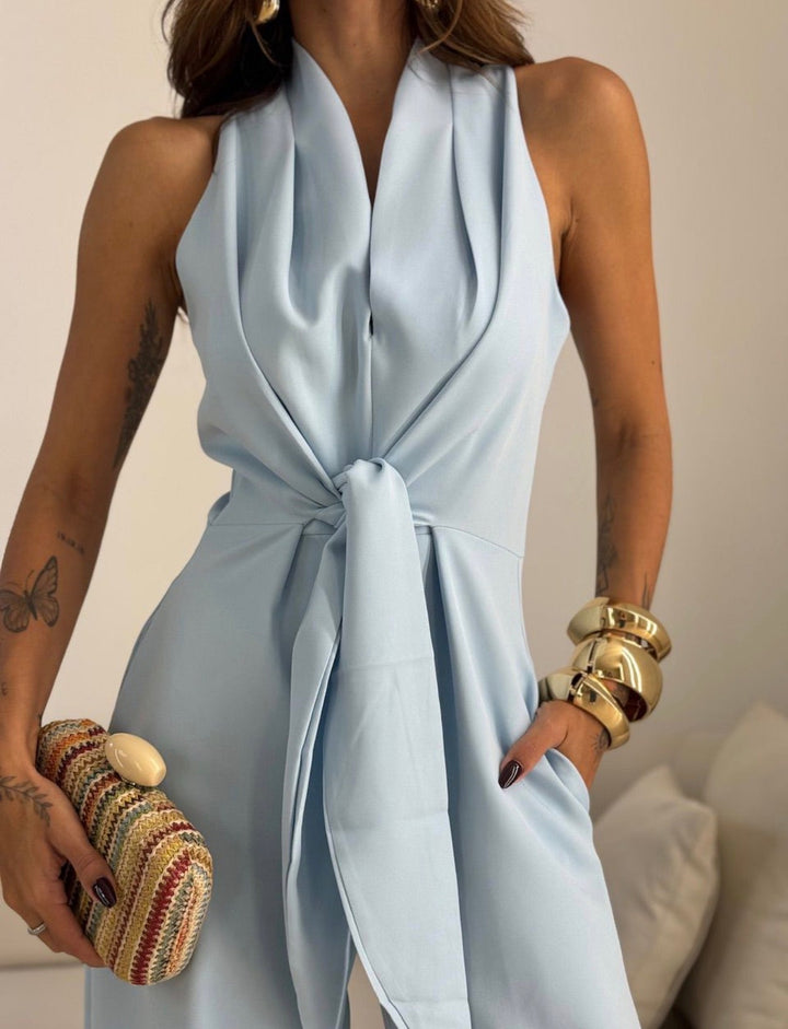 Amara™ | Tuta Elegante con Scollo a V