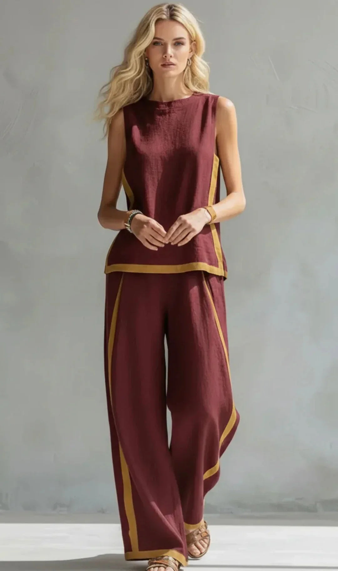 Bianca - Insieme Elegante Due Pezzi