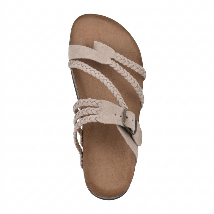 Isabella™ | Sandali Intrecciati Anatomici in Sughero