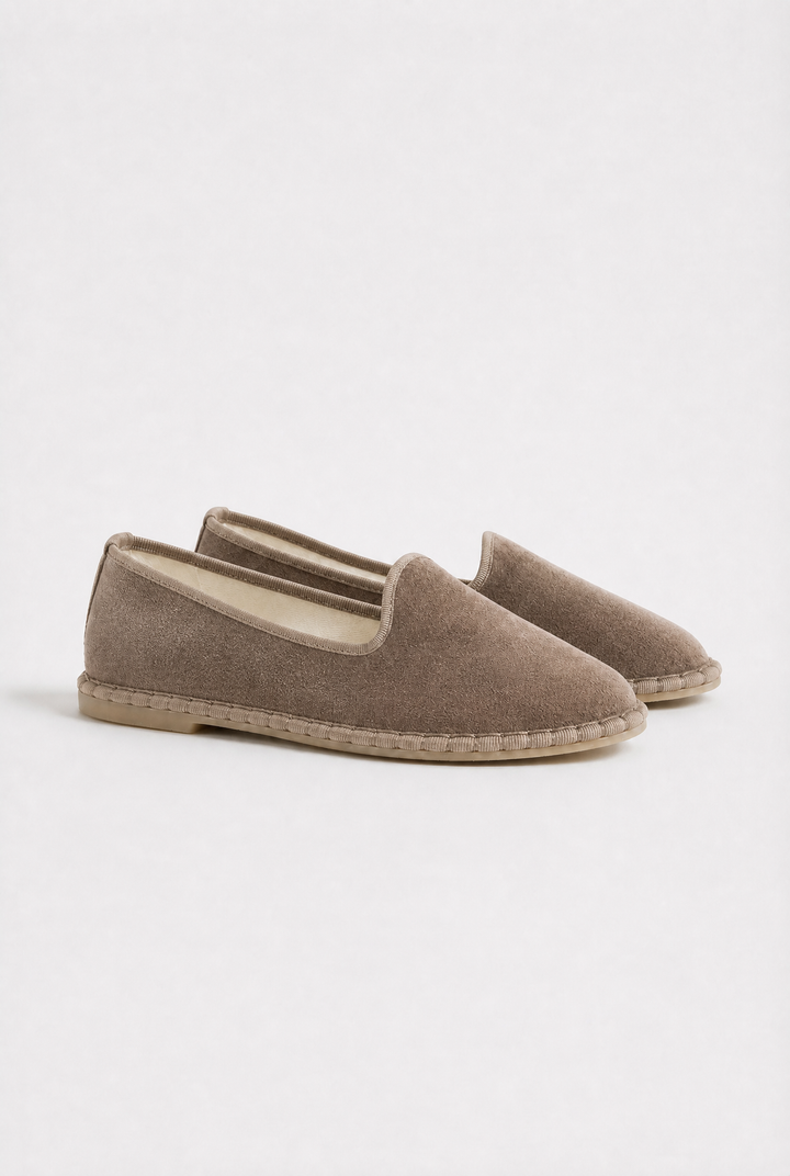 Velluto Chic – Pantofole Friulane in Velluto