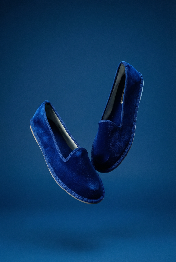 Velluto Chic – Pantofole Friulane in Velluto