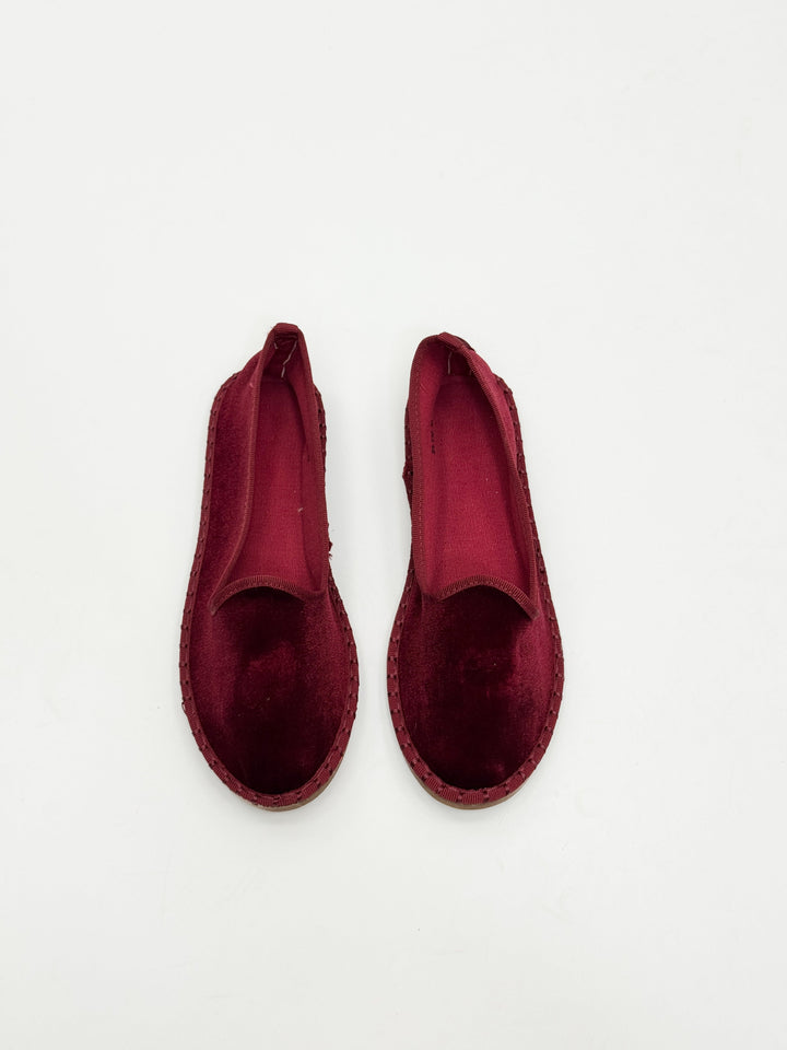 Velluto Chic – Pantofole Friulane in Velluto