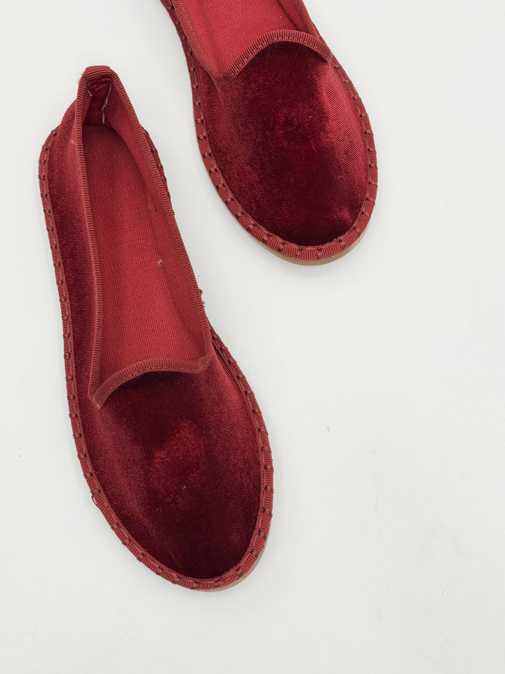 Velluto Chic – Pantofole Friulane in Velluto