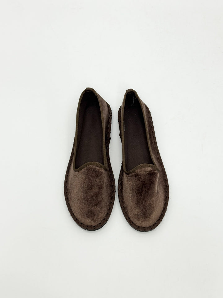 Velluto Chic – Pantofole Friulane in Velluto