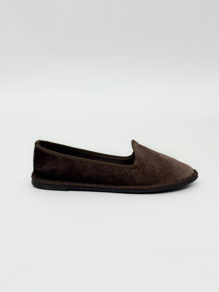 Velluto Chic – Pantofole Friulane in Velluto
