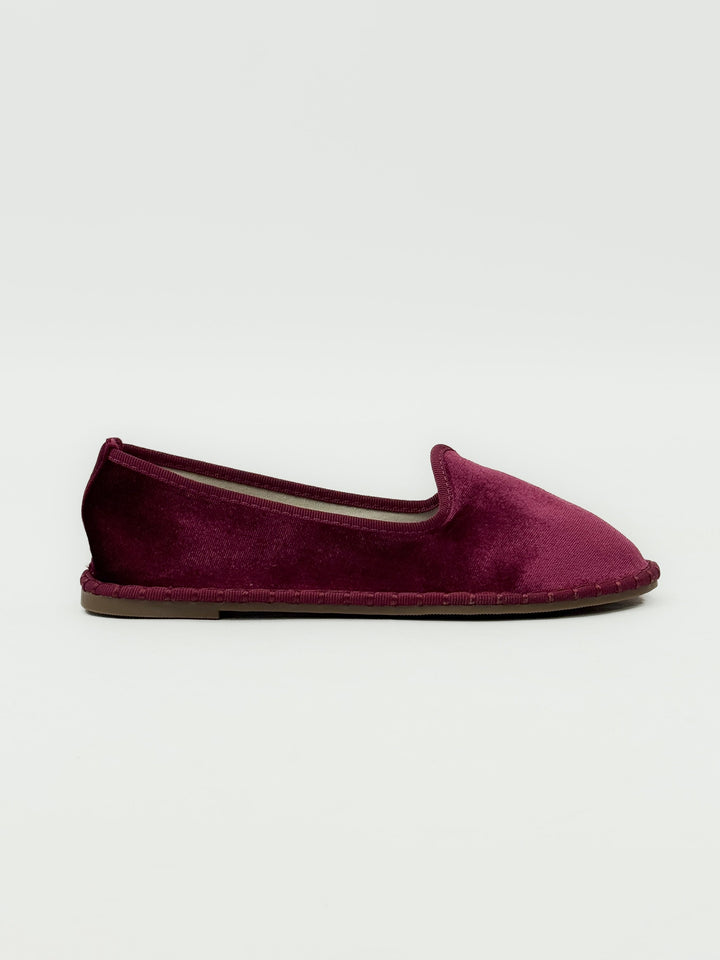 Velluto Chic – Pantofole Friulane in Velluto
