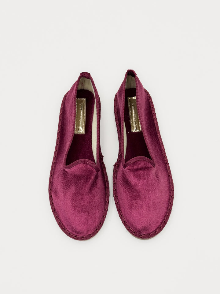 Velluto Chic – Pantofole Friulane in Velluto