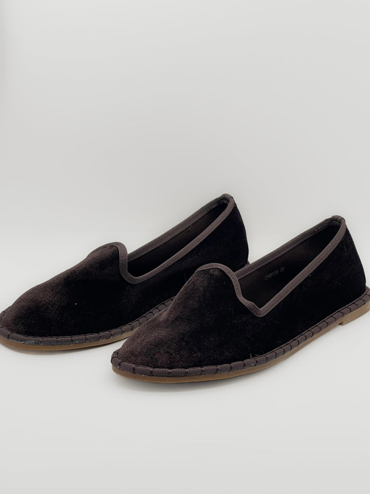Velluto Chic – Pantofole Friulane in Velluto