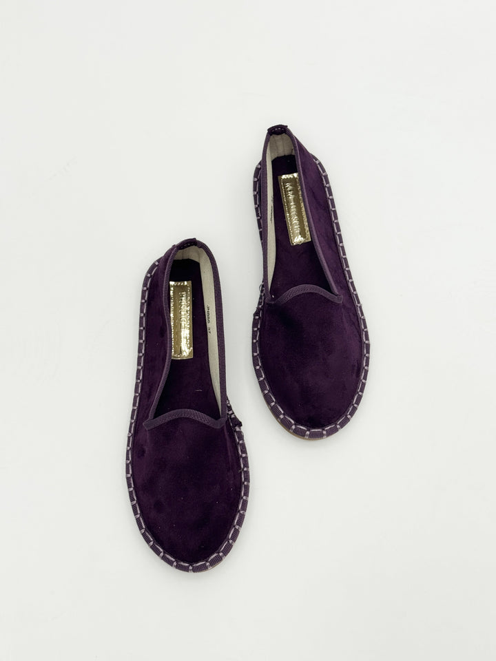 Velluto Chic – Pantofole Friulane in Velluto