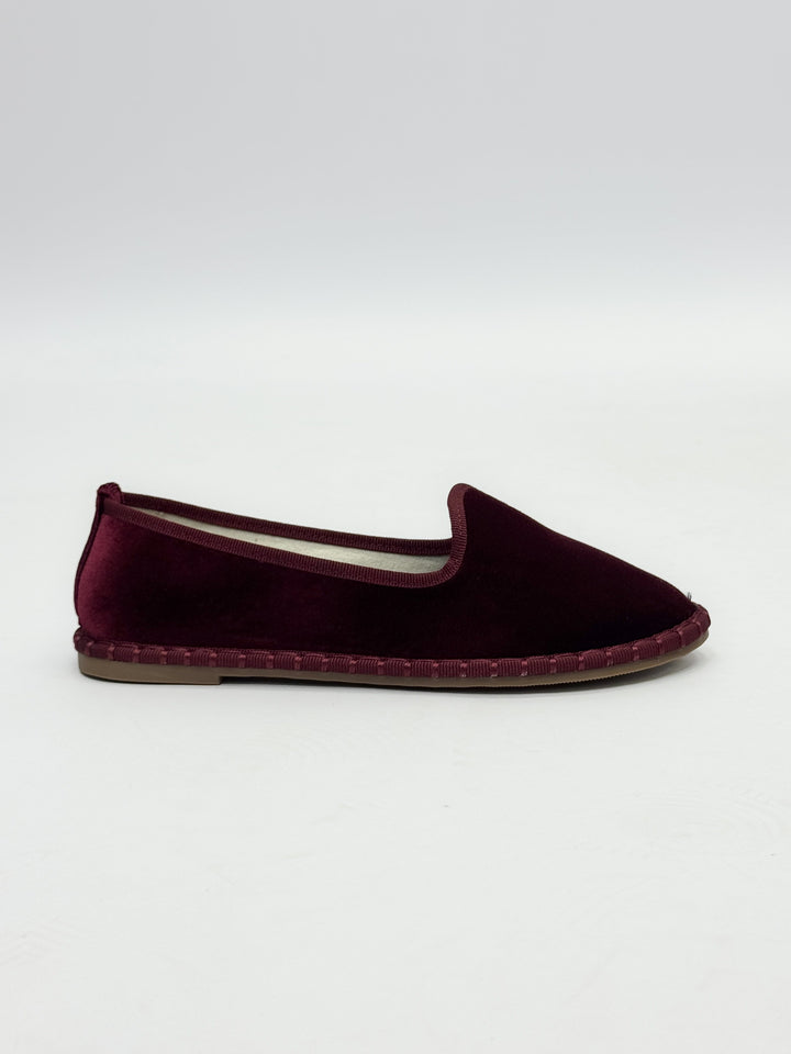 Velluto Chic – Pantofole Friulane in Velluto