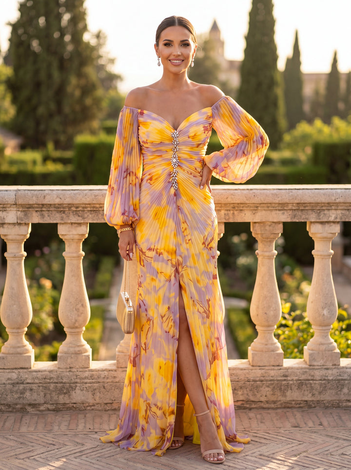Amelia - Abito Elegante con Scollo a V