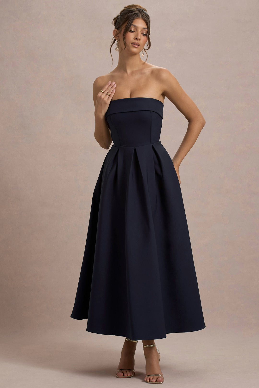 Annalisa™ | Vestito Midi con Spalle Scoperte