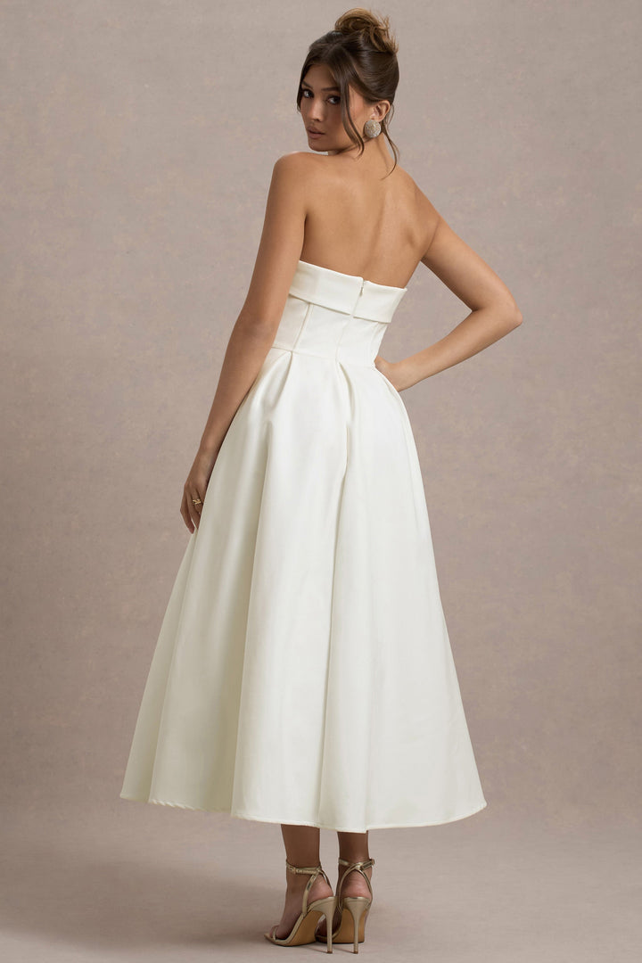 Annalisa™ | Vestito Midi con Spalle Scoperte