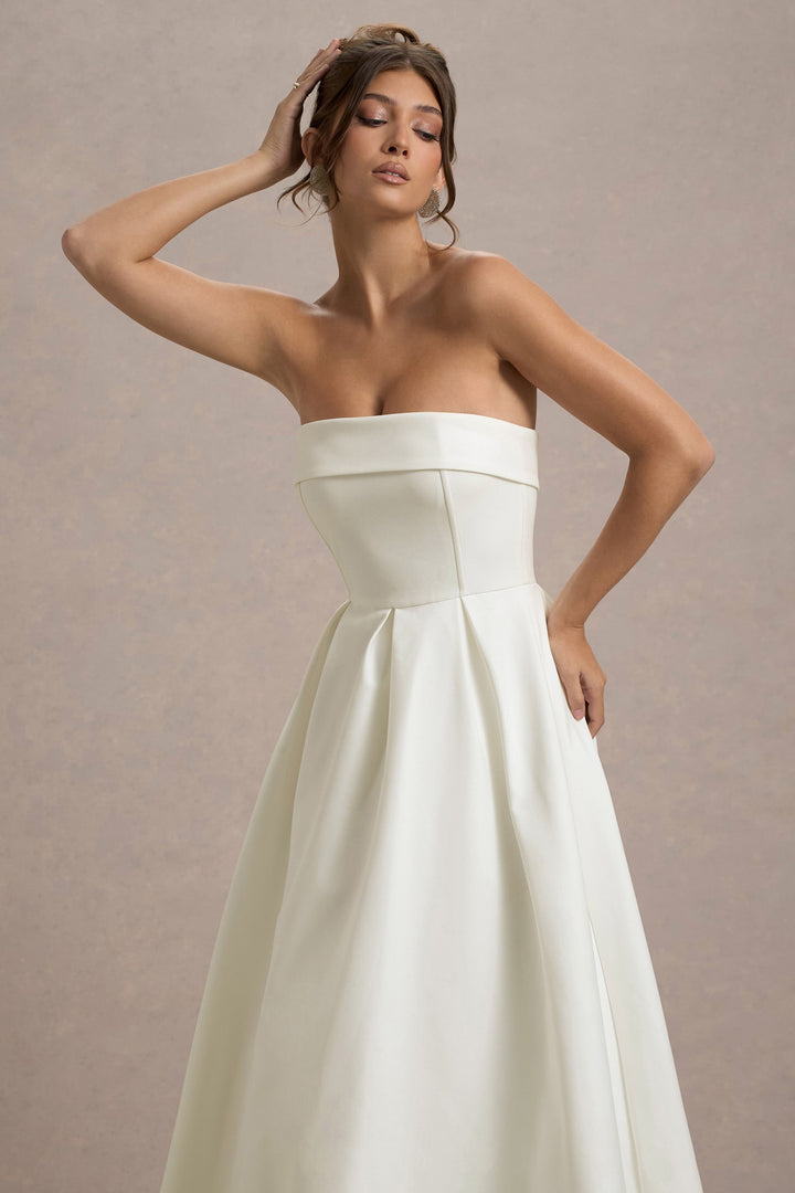 Annalisa™ | Vestito Midi con Spalle Scoperte