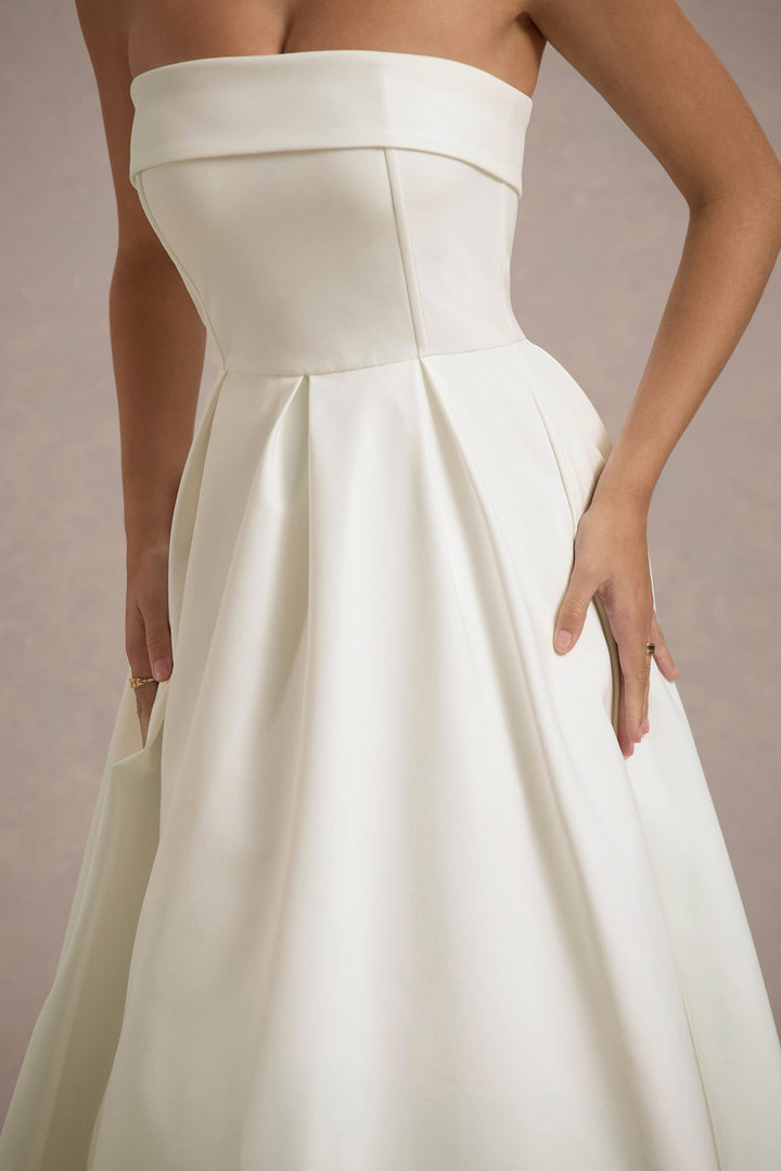 Annalisa™ | Vestito Midi con Spalle Scoperte
