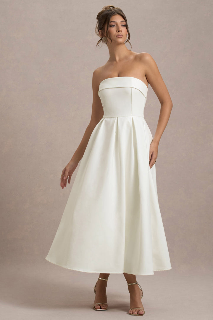 Annalisa™ | Vestito Midi con Spalle Scoperte