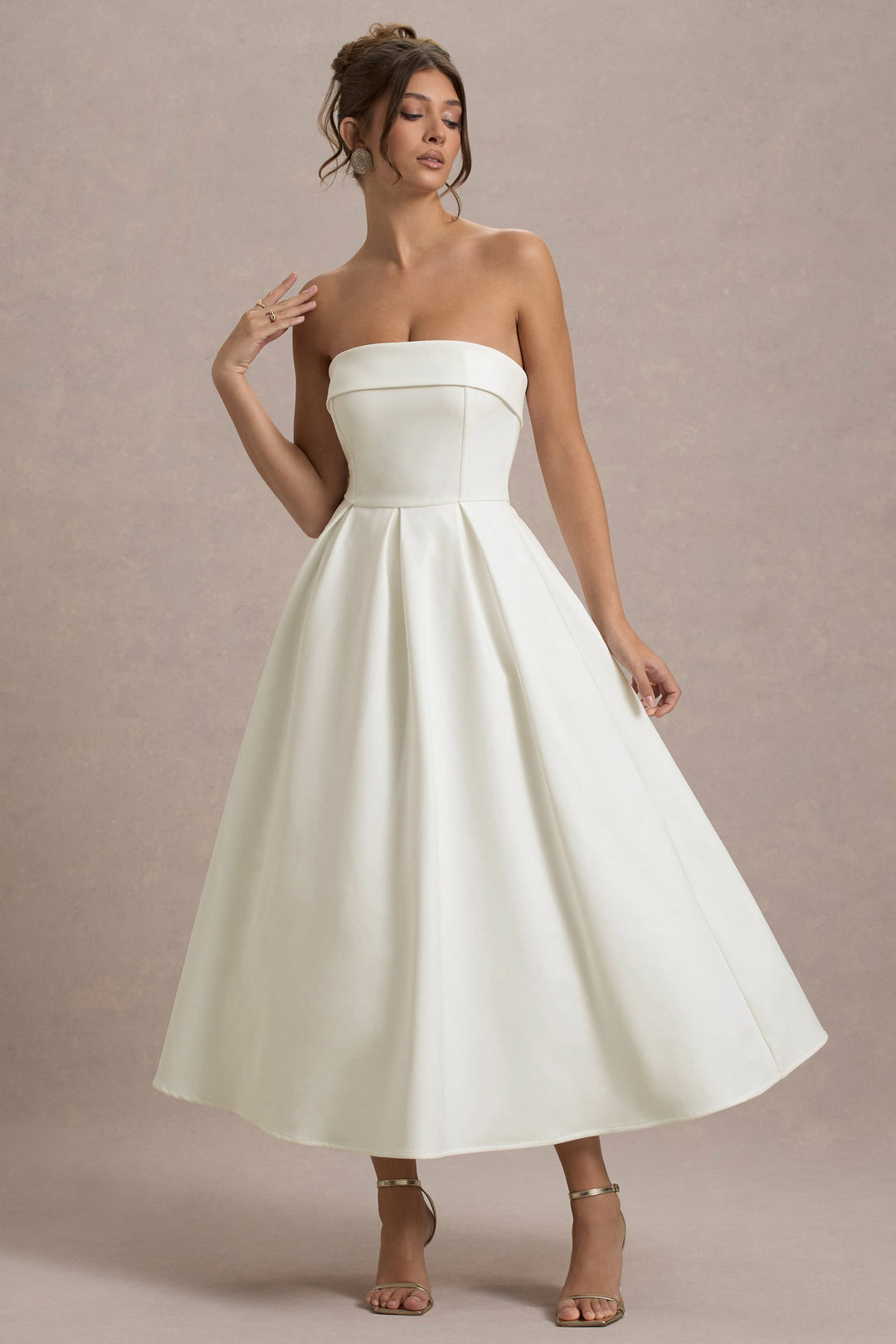 Annalisa™ | Vestito Midi con Spalle Scoperte