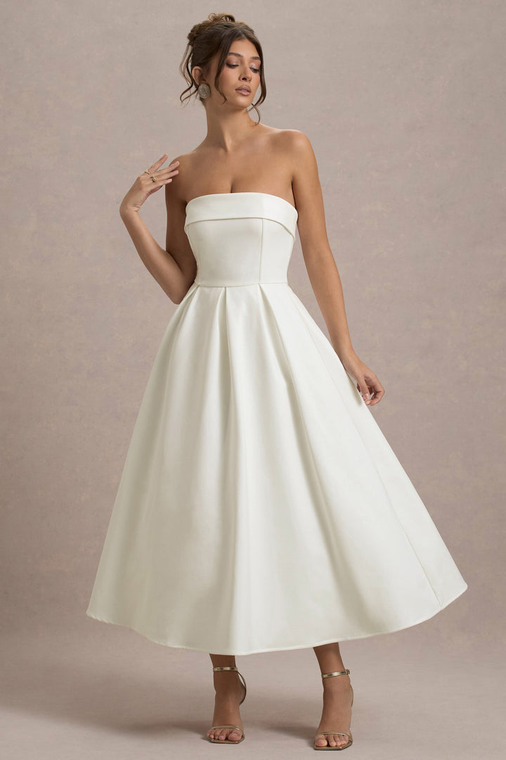 Annalisa™ | Vestito Midi con Spalle Scoperte