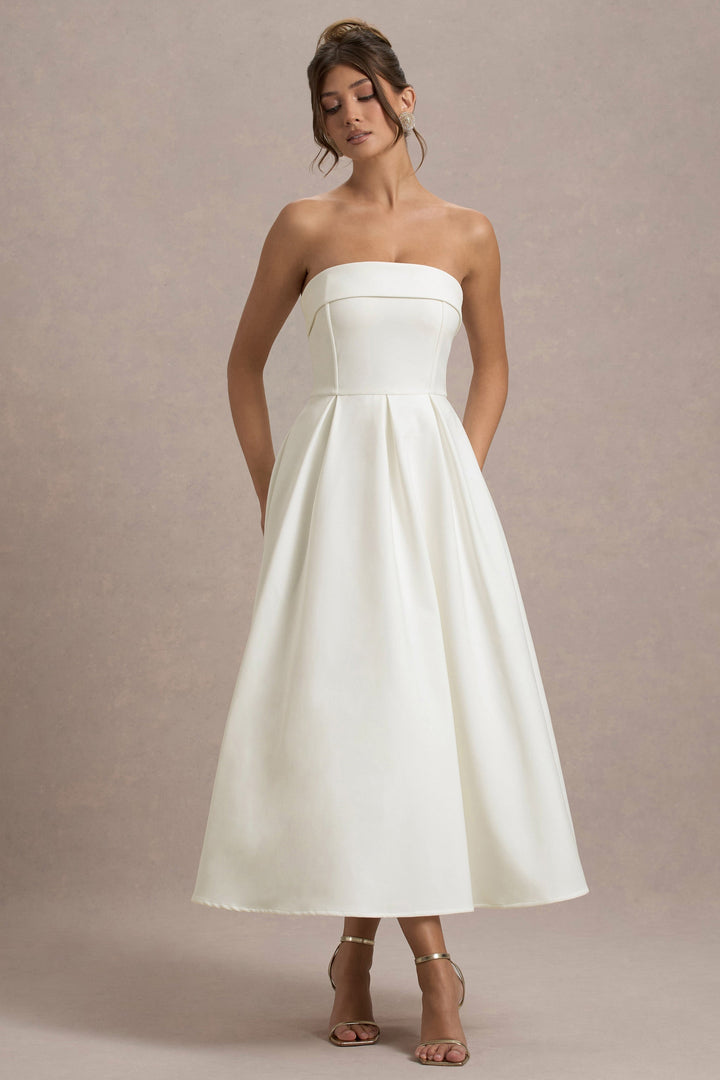 Annalisa™ | Vestito Midi con Spalle Scoperte