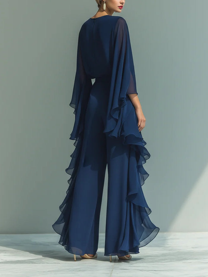 Aurora™ | Coordinato Elegante in Chiffon