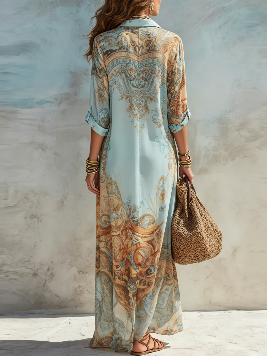Alessia | Abito Chemisier Elegante