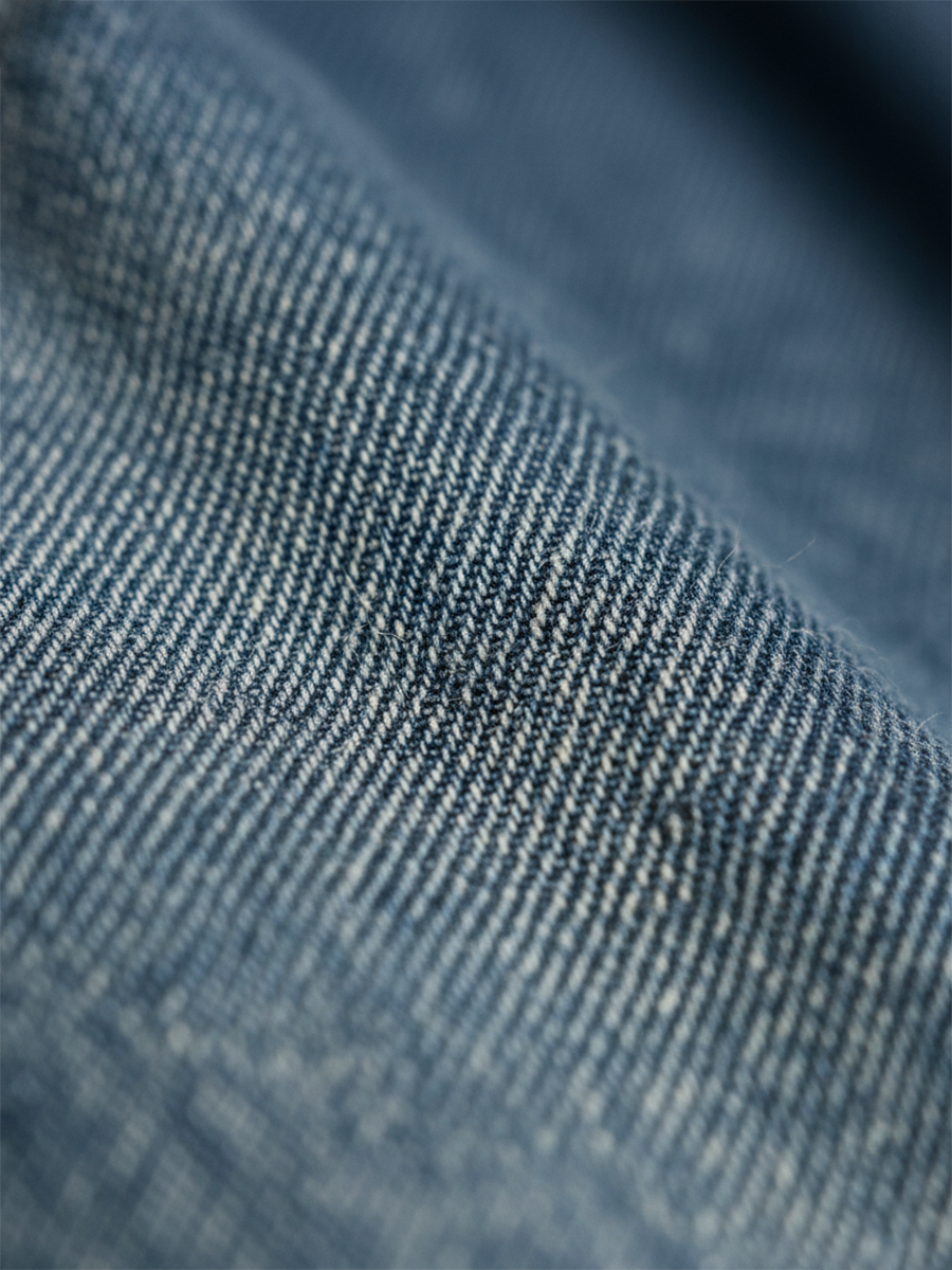 Carla - Abito maxi denim lavaggio vintage