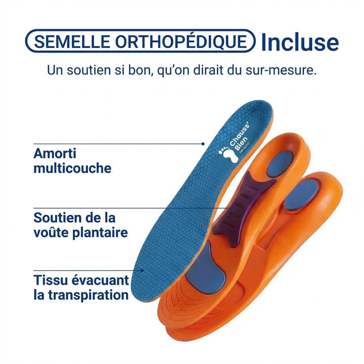 AndaturaPro - Scarpe da trekking unisex con comfort ortopedico