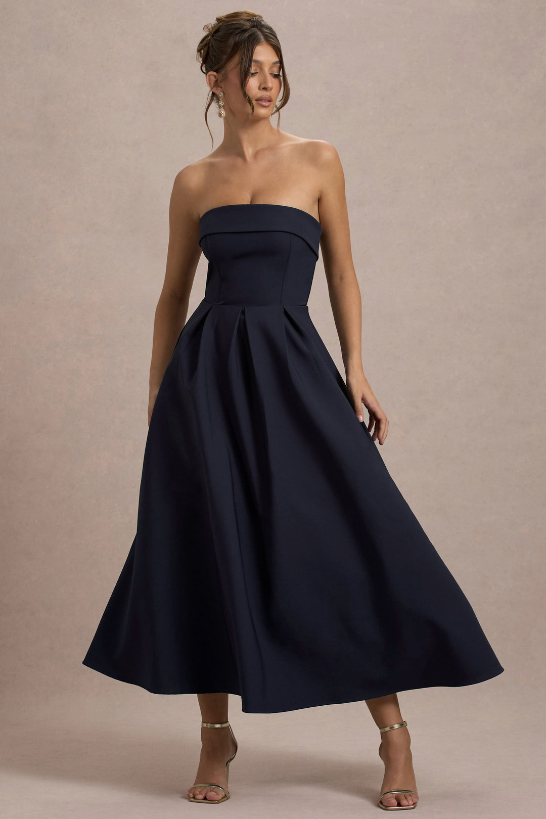 Annalisa™ | Vestito Midi con Spalle Scoperte