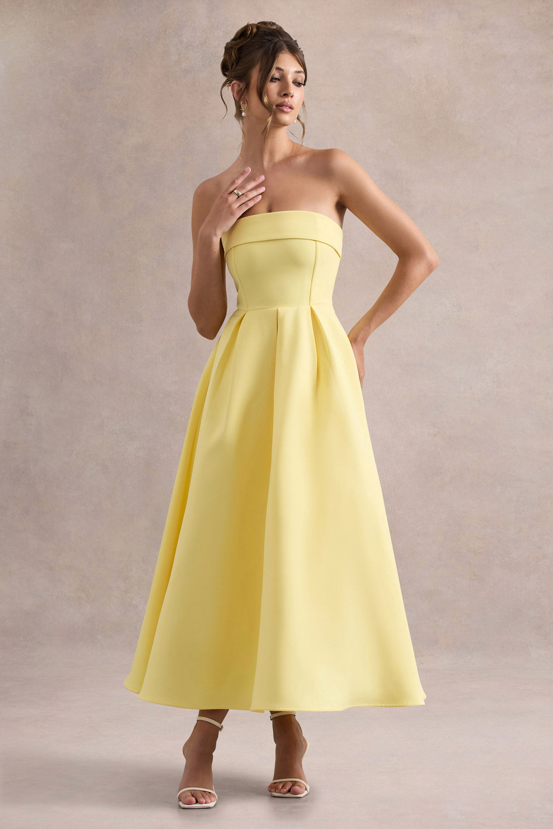 Annalisa™ | Vestito Midi con Spalle Scoperte